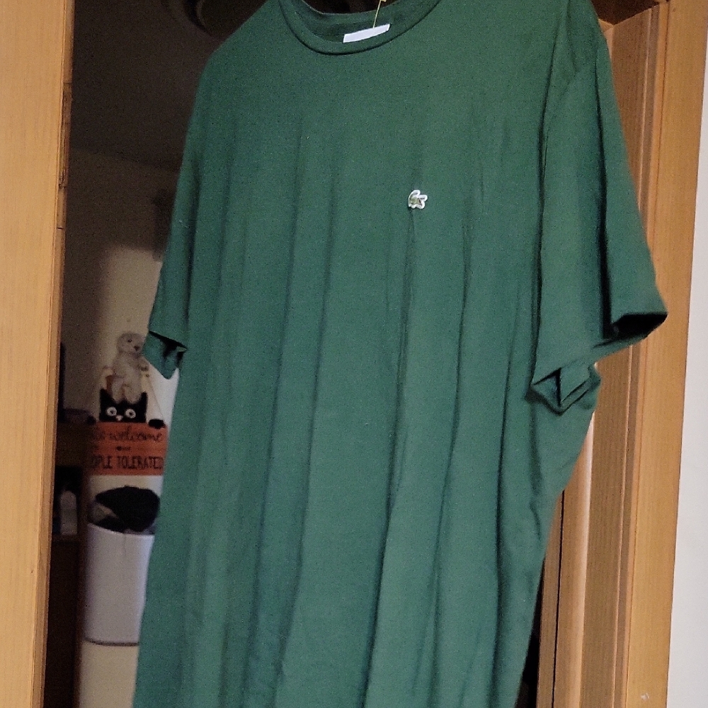 Lacoste Dark Green Men's Short Sleeve Tee